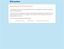 Tablet Screenshot of guaminsects.net